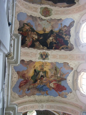 Affreschi con la vita di sant'Agostino di Vaclav