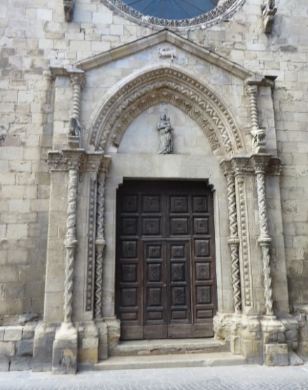 Portale della chiesa di sant'Agostino a Lanciano