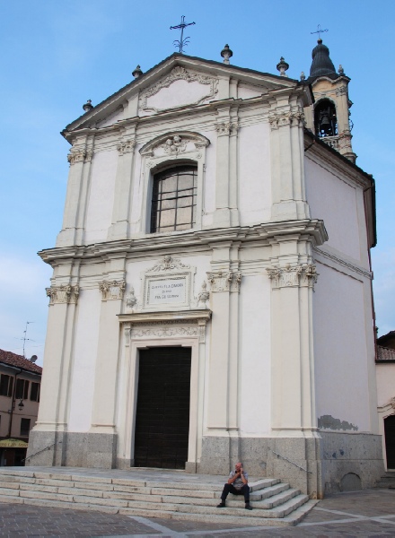 La chiesa di sant'Agostino di Cava Manara