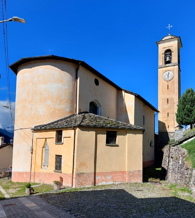 Chiesa di sant'Agostino a Campo Tartano in Valtellina