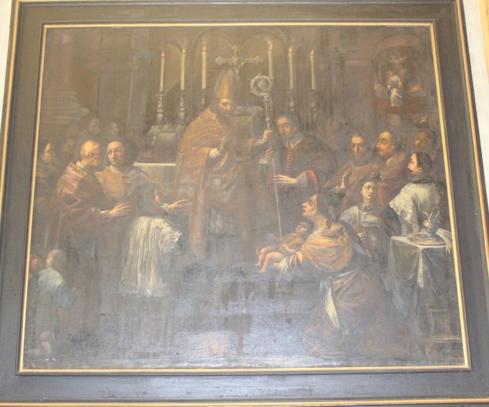 Nicola è consegnato dai genitori alla Chiesa