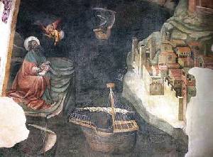 Affresco nella chiesa di S. Monica a Fermo