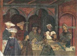 Affresco nella chiesa di S. Monica a Fermo