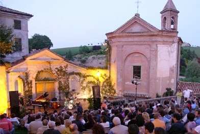 Oratorio di sant'Agostino durante una manifestazione musicale