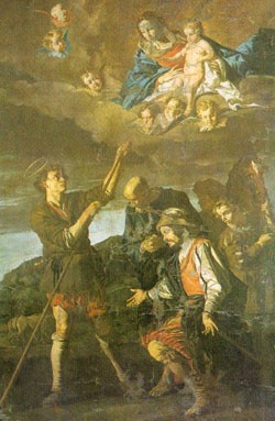 Sant'Isidoro dello Stomer che si trovava nella chiesa di Sant'Agostino a Caccamo