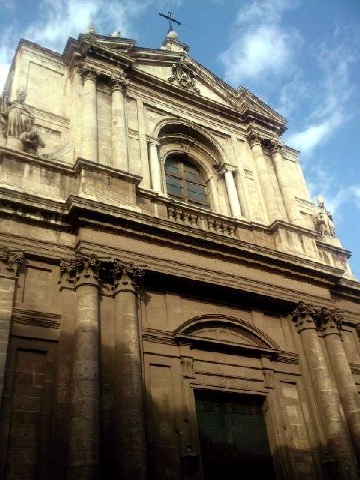 Immagine della chiesa di sant'Agostino a Catania