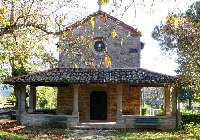 La chiesa-oratorio in località Gavigno del Comune di Cantagallo