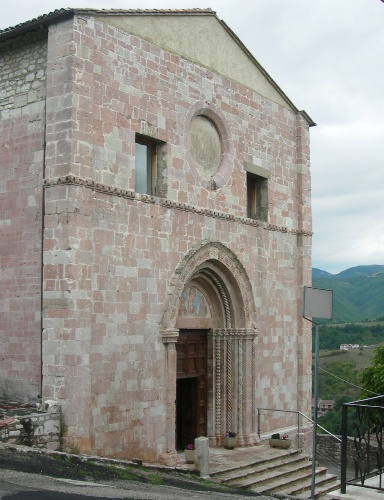 Chiesa di sant'Agostino a Cascia, foto di Renzo Proserpio