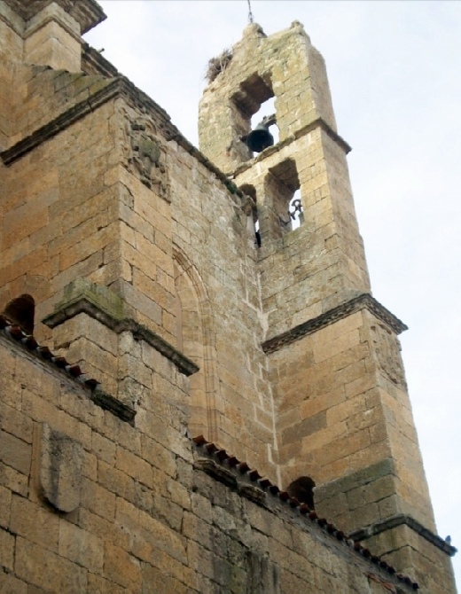 Particolare della chiesa di sant'Agostino a Ciudad Rodrigo