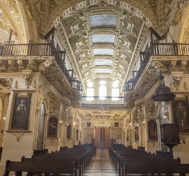 Interno della chiesa di sant'Agostino a Cordova