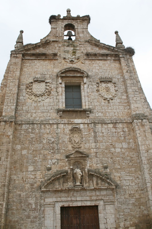 Facciata della chiesa di S. Agostino a Dueñas