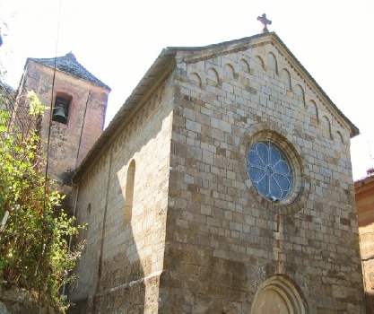 Frontespizio della chiesa di S. Nicolò a Camogli