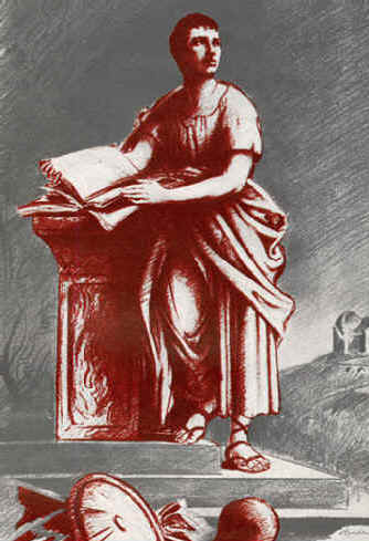 Agostino: disegno di Del Vecchio