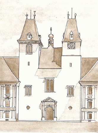 L'aspetto esteriore dell'abbazia di Vorau