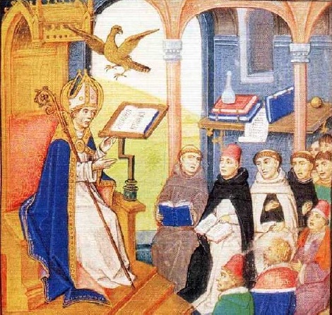 Agostino insegna ai teologi cristiani di ogni ordine