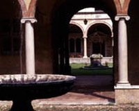 Il chiostro del monastero di Soutra Aisle