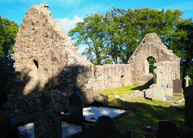 Particolare della chiesa a Killevy