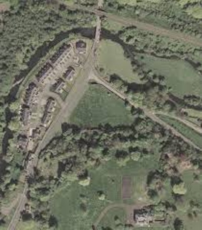 L'area dove sorgeva il monastero a Muckamore