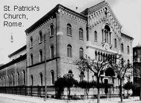 La chiesa agostiniana di St. Patrizio a Roma