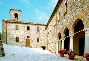 La struttura del monastero agostiniano di Rimini