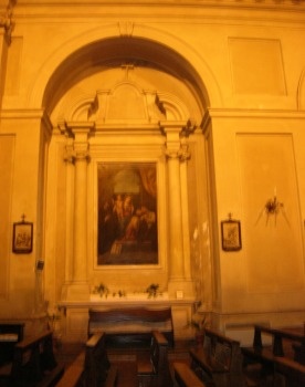 Altare laterale a cornu epistulae 