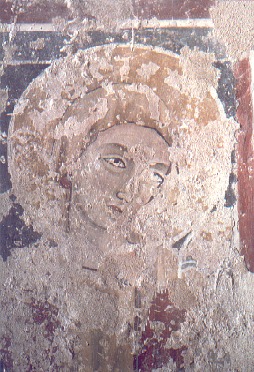 Particolare dell'affresco 