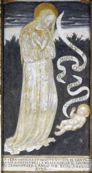 Affresco della Madonna Bianca