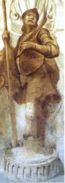 Figura simbolica: il disprezzo del mondo