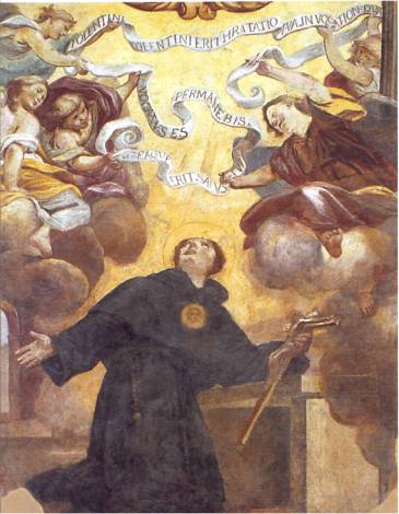 La vocazione di san Nicola da Tolentino