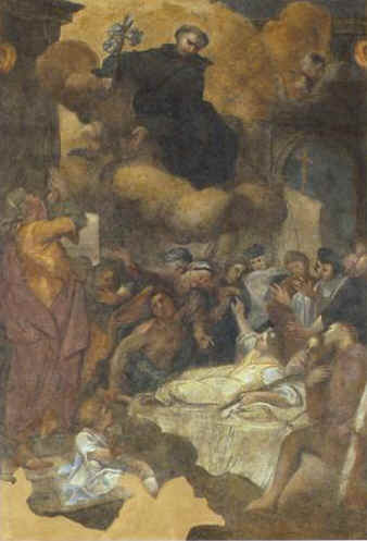 Resurrezione della giovane donna Filippa Baracca