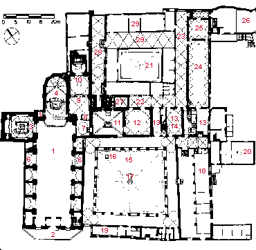 Icnografia della Basilica di san Nicola a Tolentino