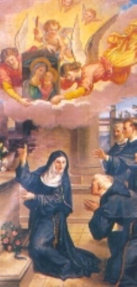 La cappella della B. V. del Buon Consiglio: la beata Petruccia