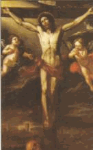La sacrestia: crocifissione