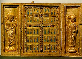 Immagine del Reliquiario della chiesa di Lutwinus, 1228