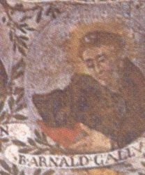 Affresco del beato Arnaldo gallico
