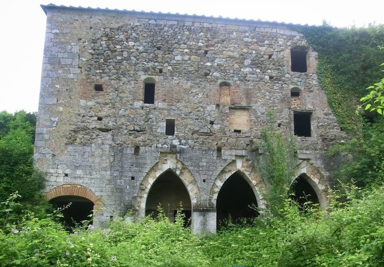 Resti dell'insediamento di Rosia