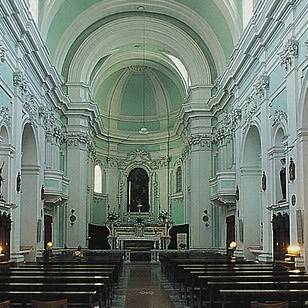 Navata centrale della chiesa agostiniana a San Sepolcro
