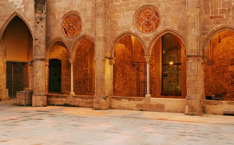 Chiostro del convento di sant'Agostino a Barcellona