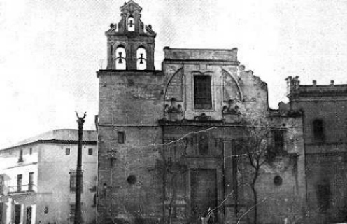 I resti dell'antica chiesa conventuale agostiniana