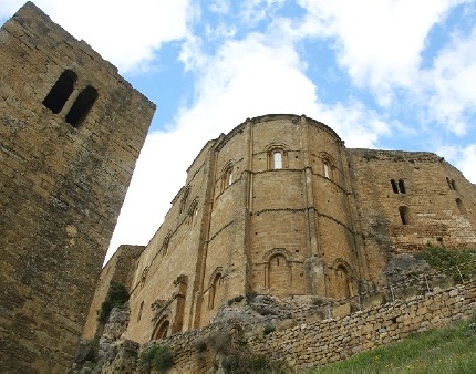 Il castello di Loarre con la chiesa romanica