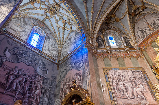 Interno della chiesa del Monastero di santa Maria Maddalena a Medina del Campo