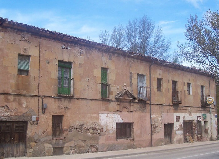 Resti del convento di sant'Agostino a Soria