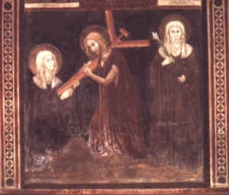 Particolare della crocifissione