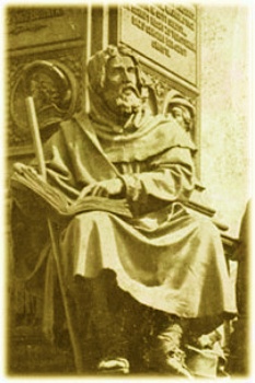 Statua di Valdo nella città di Worms
