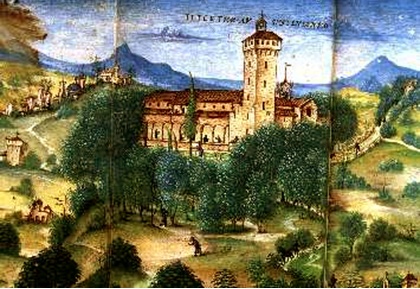 L'Eremo di Lecceto in una rappresentazione cinquecentesca del ms. 1156 presso la Biblioteca Angelica di Roma