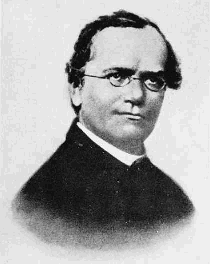 immagine dell'abate agostiniano Gregor Mendel