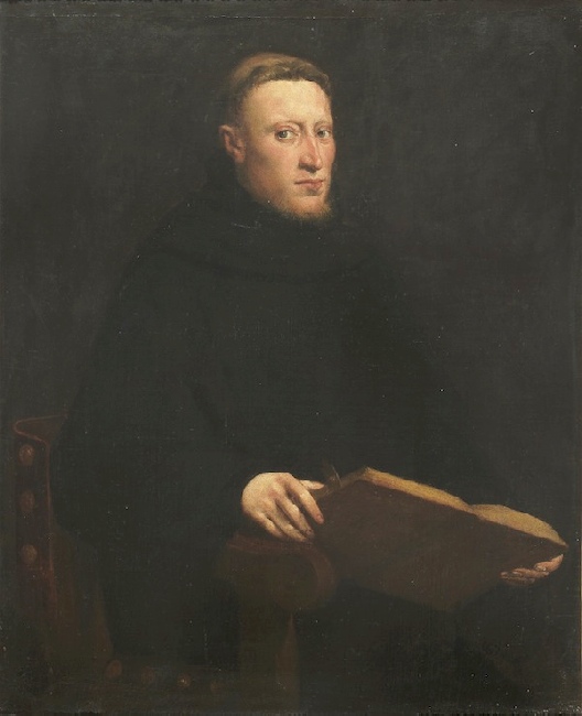 Ritratto di Onofrio Panvinio di Jacopo Tintoretto alla Galleria Colonna a Roma