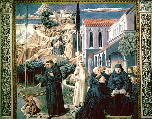 San Gimignano: Scene dalla vita di sant'Agostino di Gozzoli