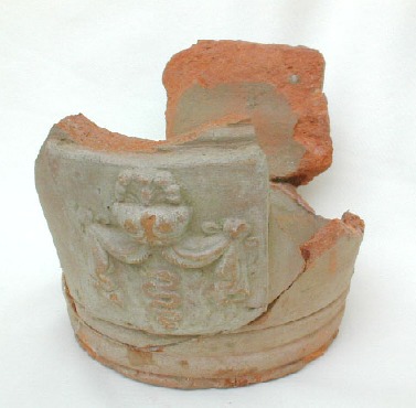 Vaso con lo stemma dei Visconti di Modrone