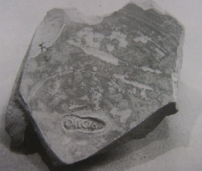 Iscrizione in planta pedis DIICA (Decianus) di patera